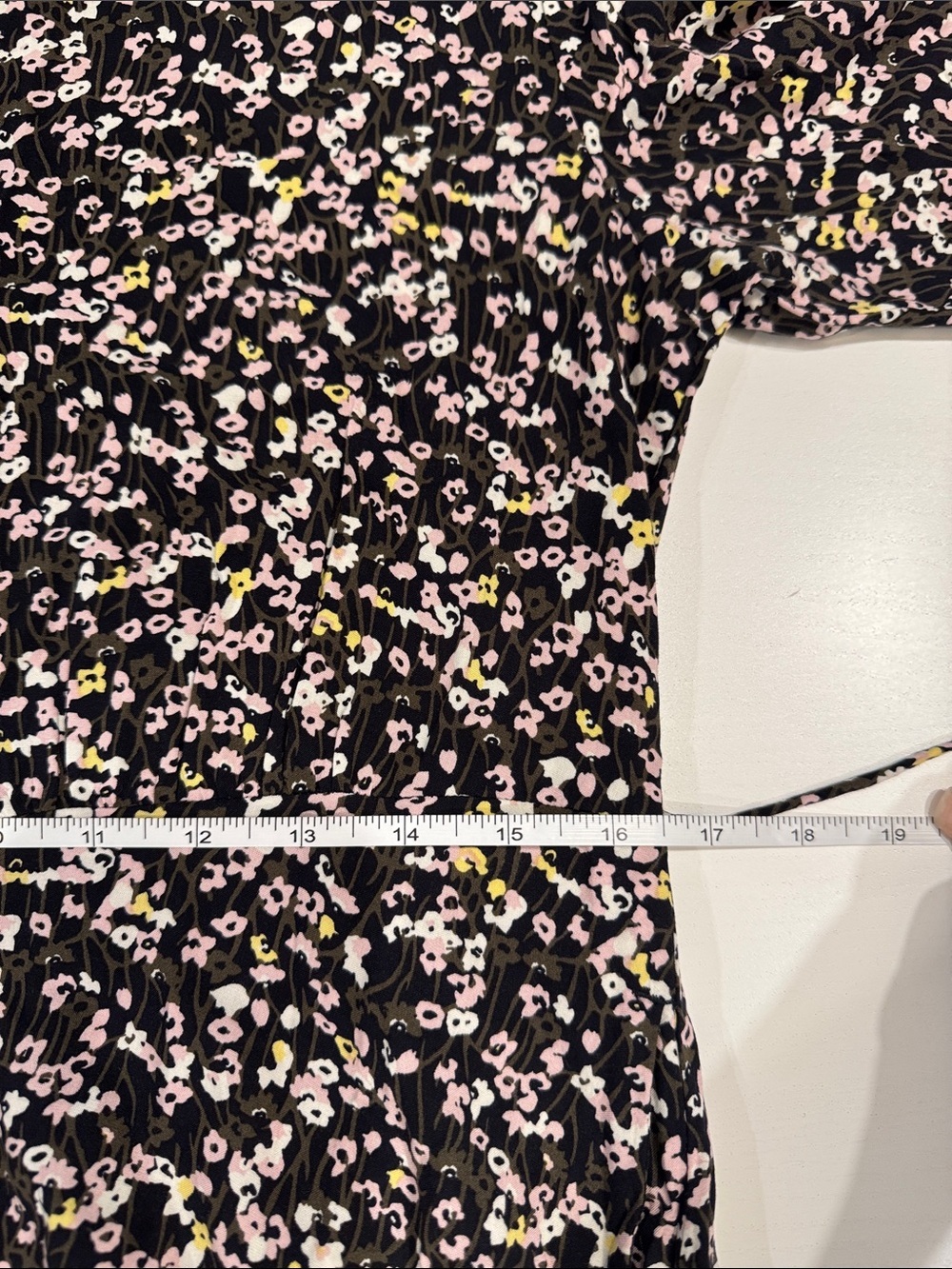 Uniqlo Floral Print Dress Size M - Picture 7 of 9